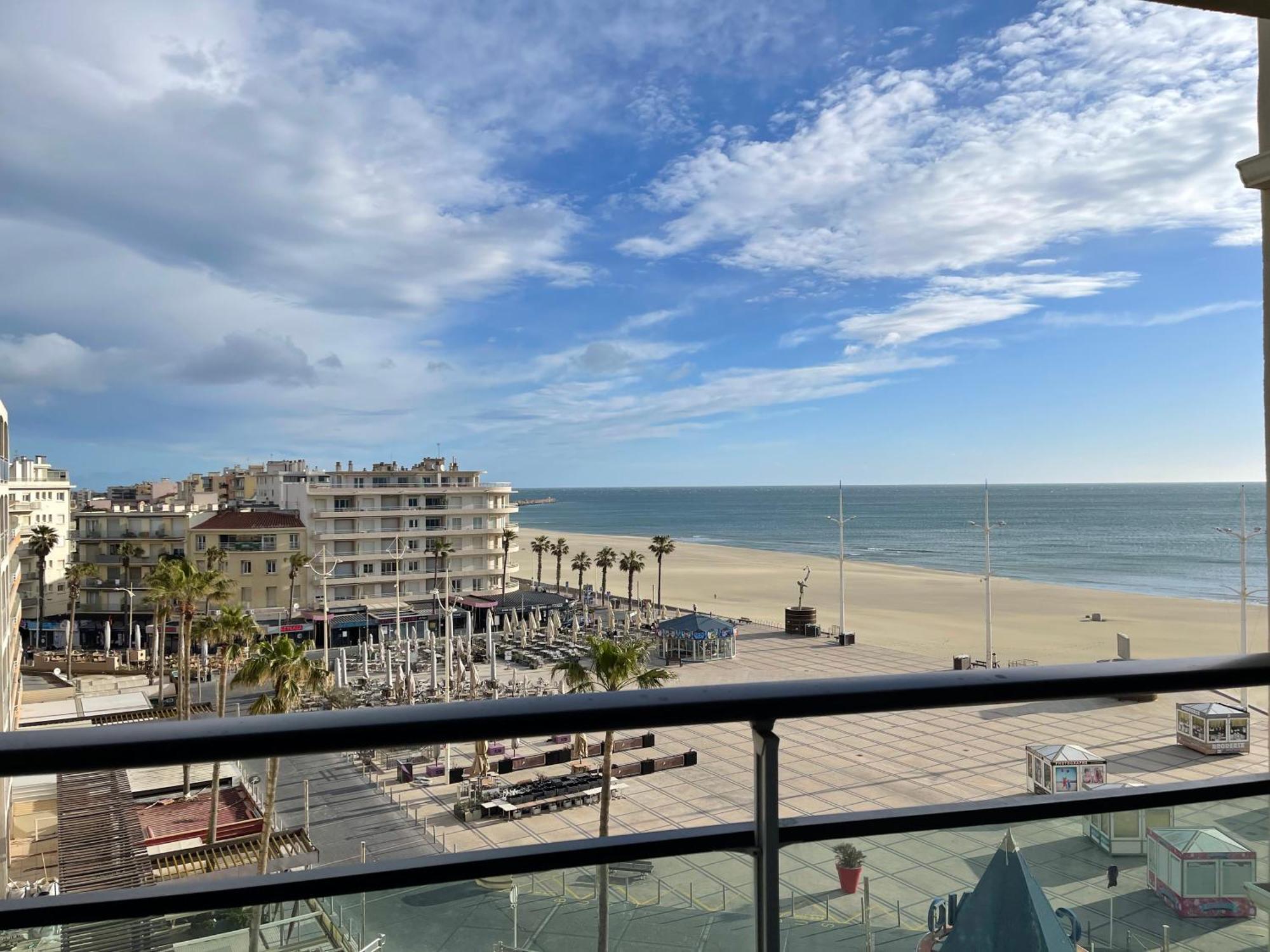 T2 Vue Mer Canet Plage - Le Petit Paradis Ngoại thất bức ảnh