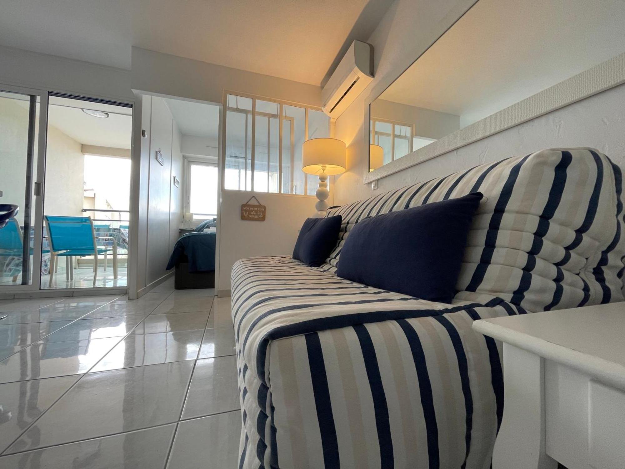 T2 Vue Mer Canet Plage - Le Petit Paradis Ngoại thất bức ảnh